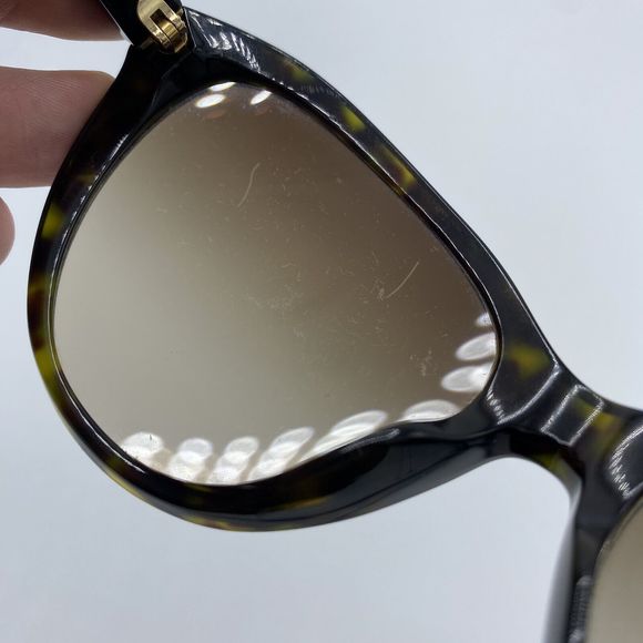 Dolce & Gabbana Cateye Sunglasses Y2K Rare Havana Tortoise Shell Gold DG4141-A - Picture 12 of 16